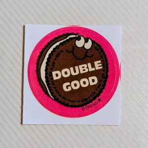 10/$25 Oreo "Double Good" Scratch & Sniff Retro Reward Sticker